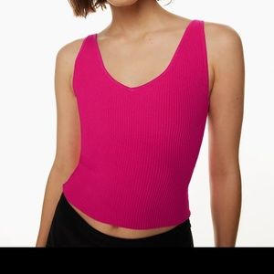 Aritzia v neck tank top